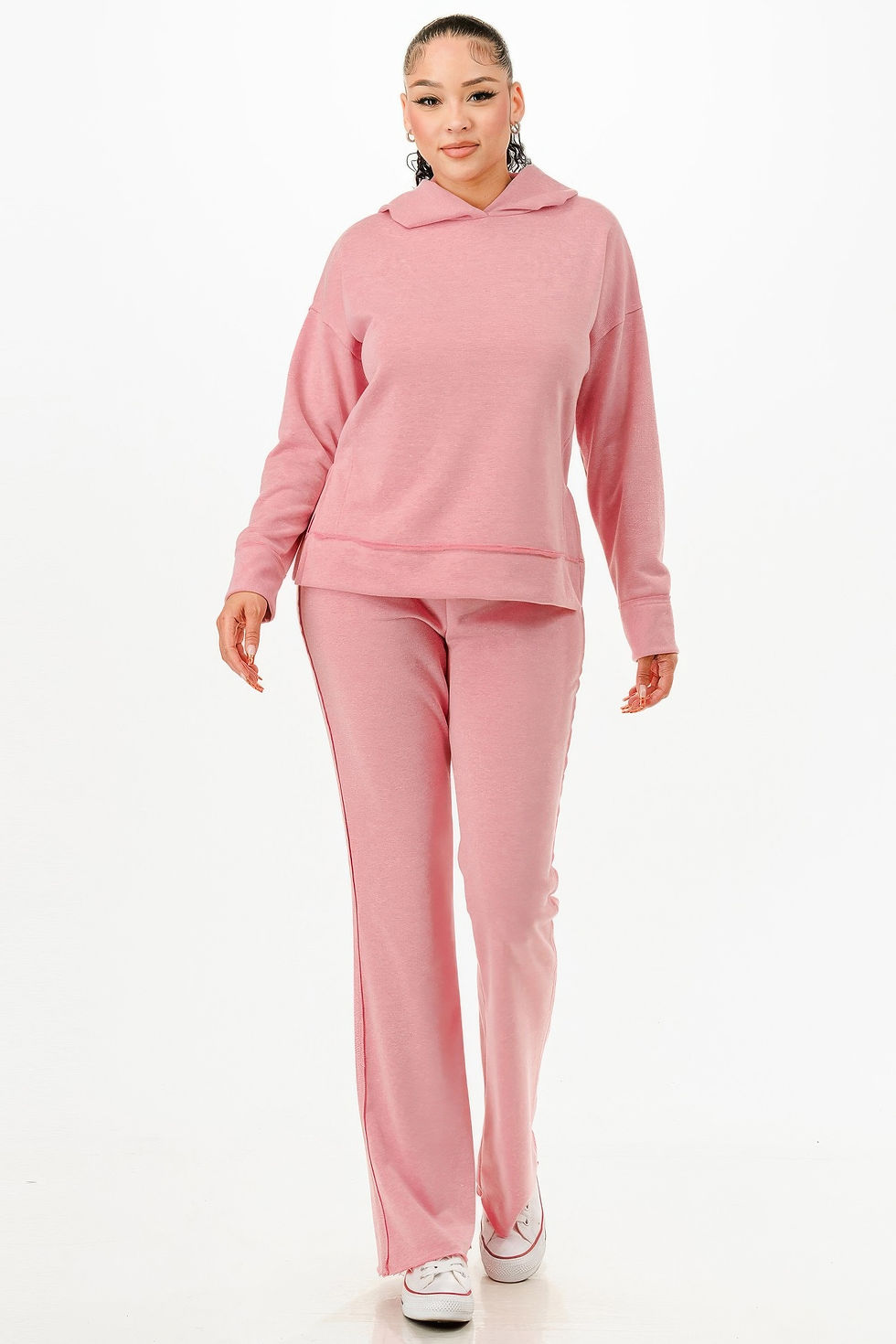 Thumbnail: Washed Sweat Two-piece Set