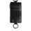Thumbnail: Dolce & Gabbana Black Leather Logo Embossed Lanyard Card Holde Wallet