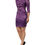 Thumbnail: Dolce & Gabbana Violet Leopard Sheath Bodycon Mini Dress