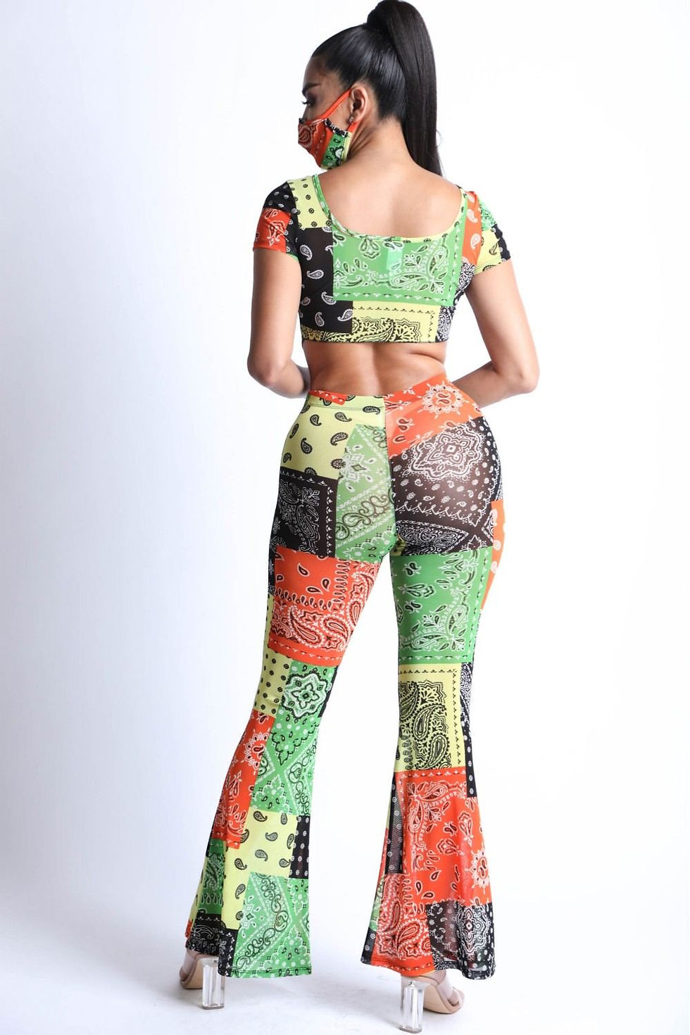 Thumbnail: Bandanna Patchwork Mesh Set