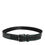 Thumbnail: Dolce & Gabbana Green Black Polyester DG Logo Buckle Belt