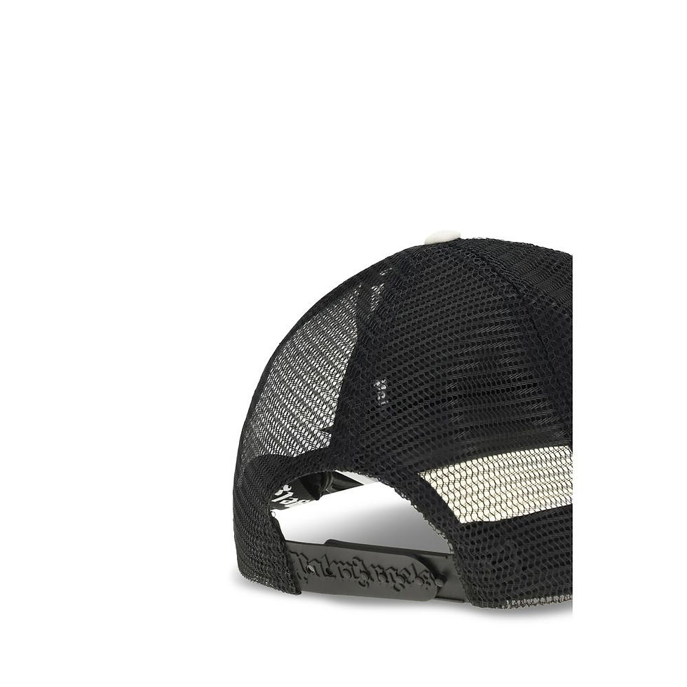 Thumbnail: Palm Angels White Cotton Cap (Baseball Hat)
