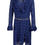Thumbnail: Gucci Blu Viscose and Cotton Mid Long Dress