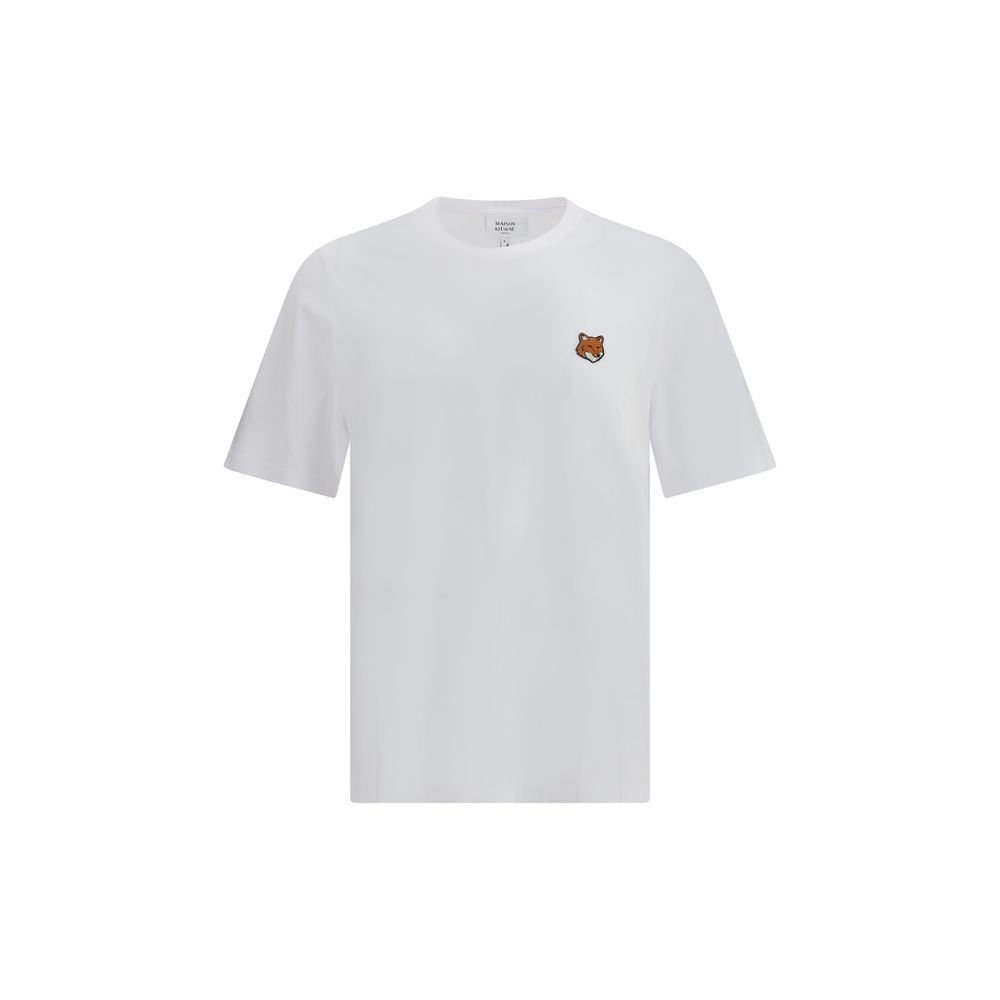Maison Kitsuné White Cotton T-Shirt