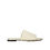 Thumbnail: Bottega Veneta White Lamb Leather Mules