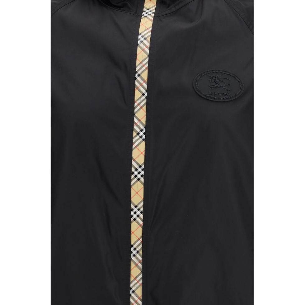 Thumbnail: Burberry Black Polyamide Shell Jacket