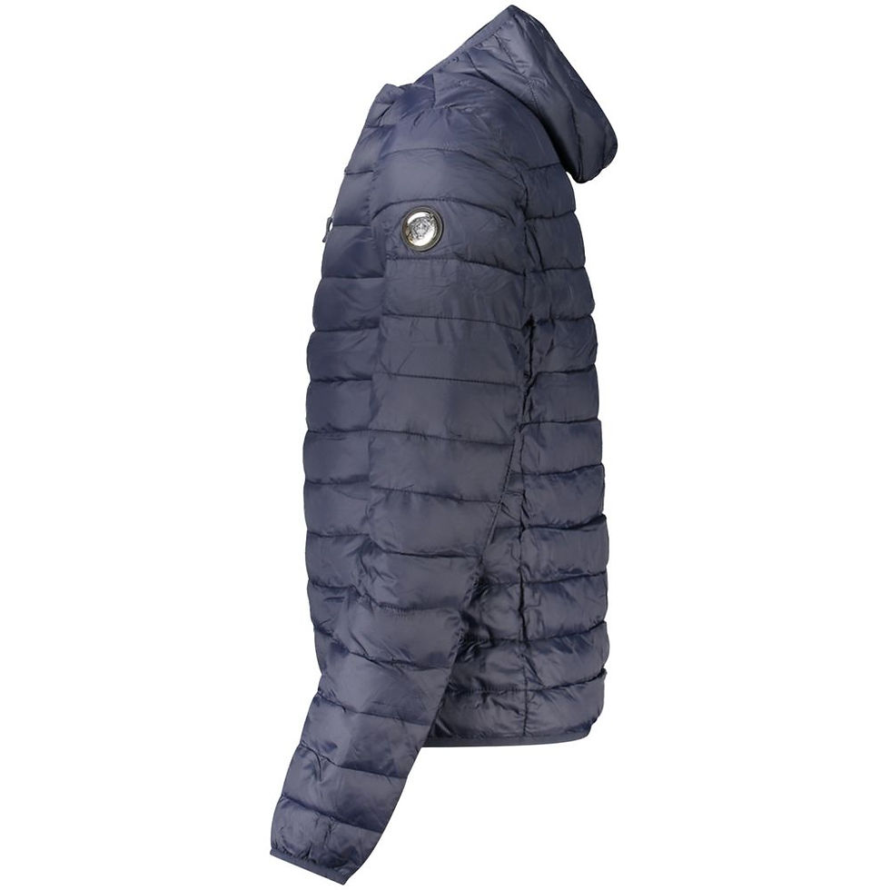 Thumbnail: Cavalli Class Blu Polyester Men's Jacket