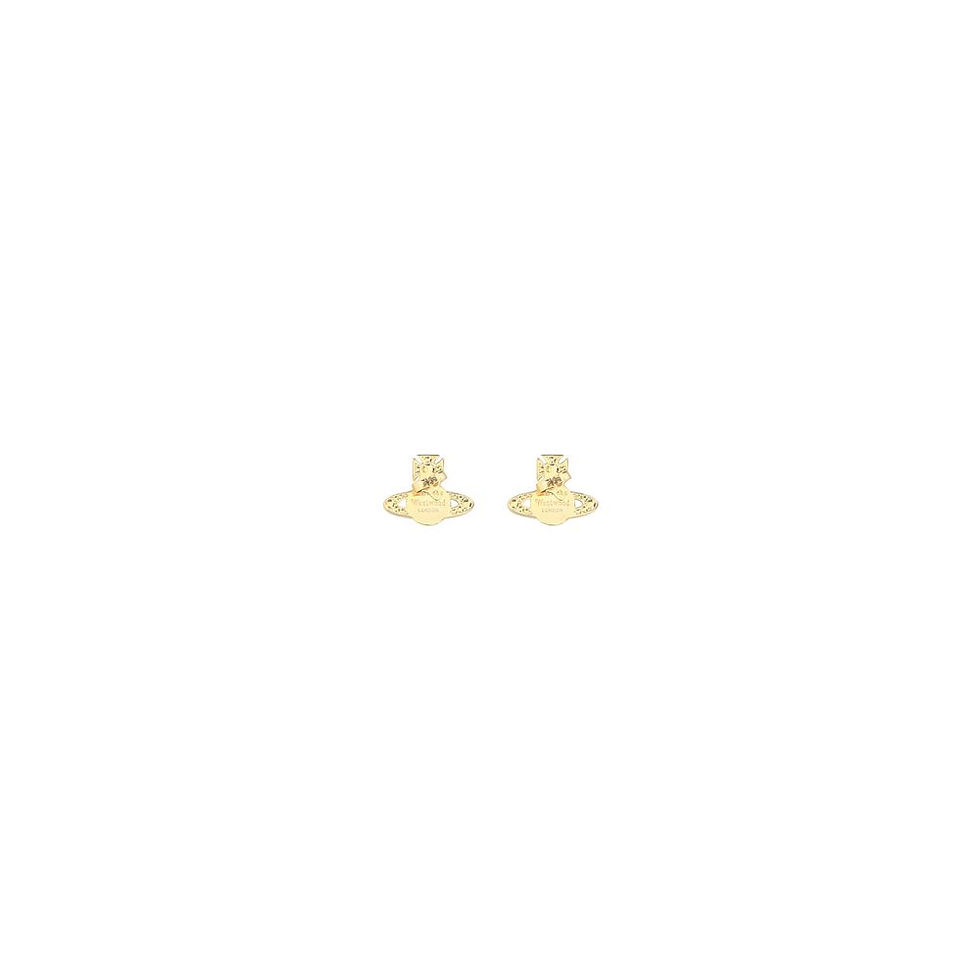 Thumbnail: Vivienne Westwood Gold Brass Earrings