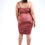 Thumbnail: Ruched Pu Dress