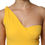 Thumbnail: Dolce & Gabbana Yellow One Shoulder Side Slit Sheath Dress