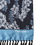 Thumbnail: Dolce & Gabbana Black Blue Silk Floral Pattern Fringe 140cm x 16cm  Scarf