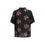 Thumbnail: Valentino Black Linen Pattern Shirt