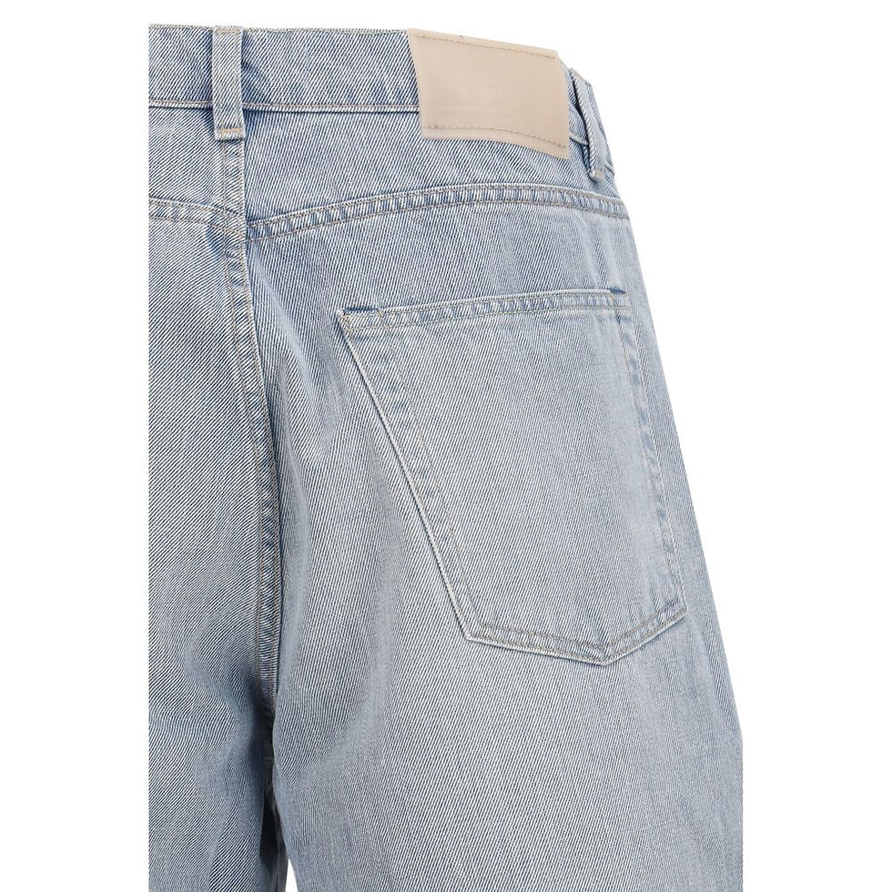 Thumbnail: Our Legacy Blue Cotton High-Waisted Jean