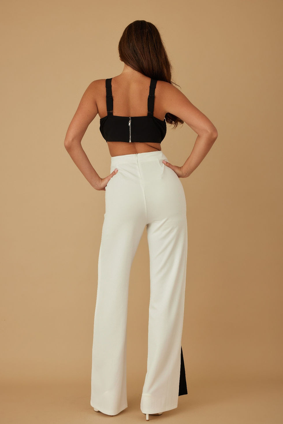 Thumbnail: X Ribbon Open Jumpsuit        