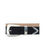 Thumbnail: Khaite Black Calf Leather Bos Taurus Regular Belt