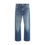 Thumbnail: 7FOR Blue Cotton Straight-Leg Jeans