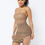 Thumbnail: Spaghetti Strap Mesh Mini Dress