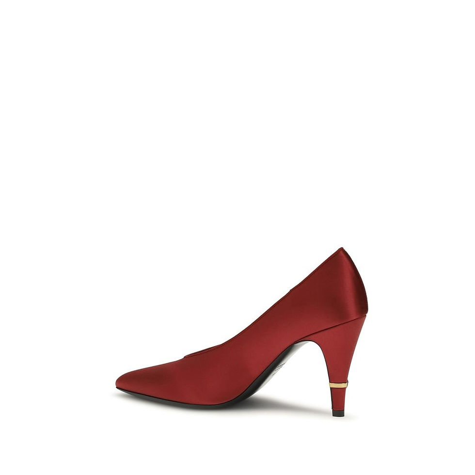 Thumbnail: Versace Multicolor Viscose High Heel Pumps