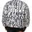 Thumbnail: Dolce & Gabbana White Black Graffiti Logo Puffer Bomber Jacket