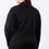 Thumbnail: Plus Black Lurex Draped Collar Side Zip Up Lightweight Jacket