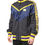 Thumbnail: Dolce & Gabbana Black Striped Logo Full Zip Bomber Jacket