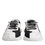 Thumbnail: Dolce & Gabbana White Black NS1 Low Top Sneakers Shoes