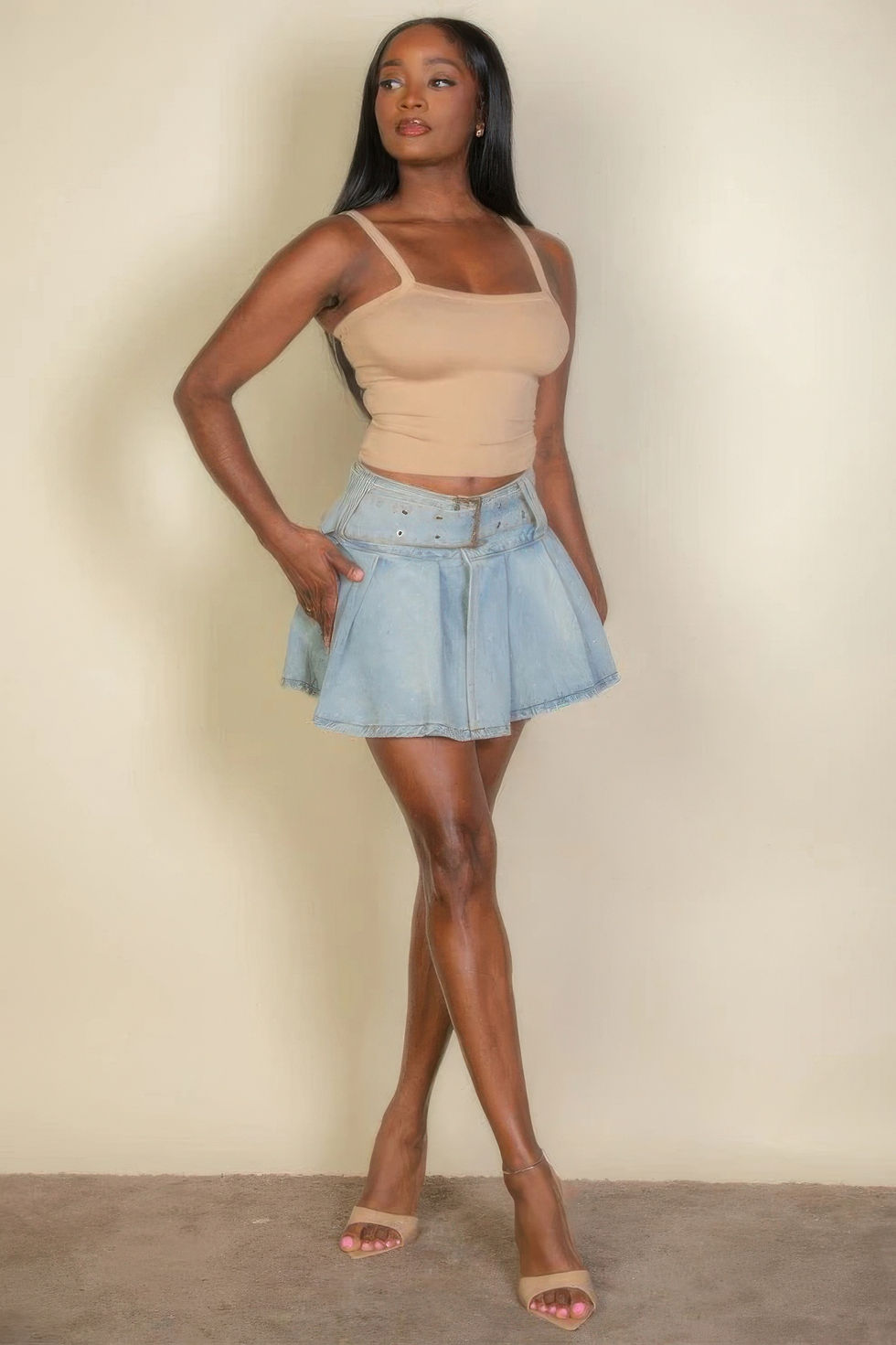 Thumbnail: Solid Strap Tank Top     