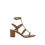 Thumbnail: Valentino Garavani Brown Calfskin Platform Sandals