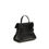 Thumbnail: Moschino Black Calf Leather Bos Taurus Handbag