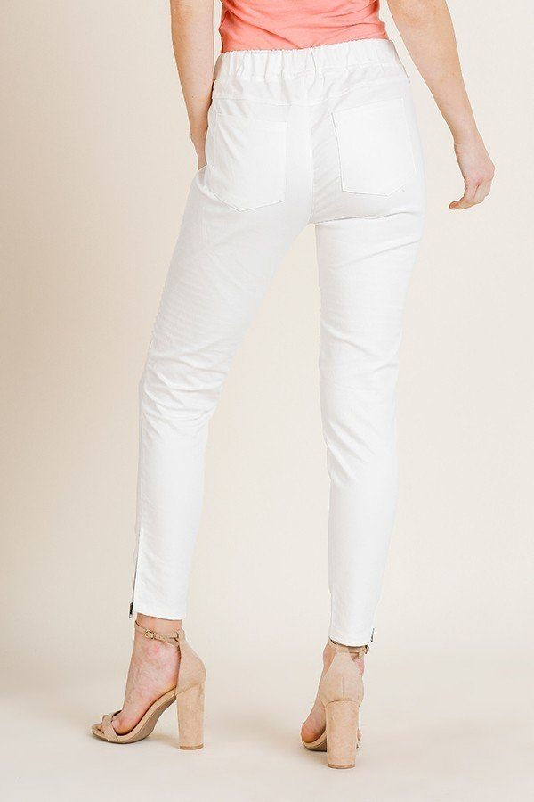 Thumbnail: High Waist Skinny Moto Pant