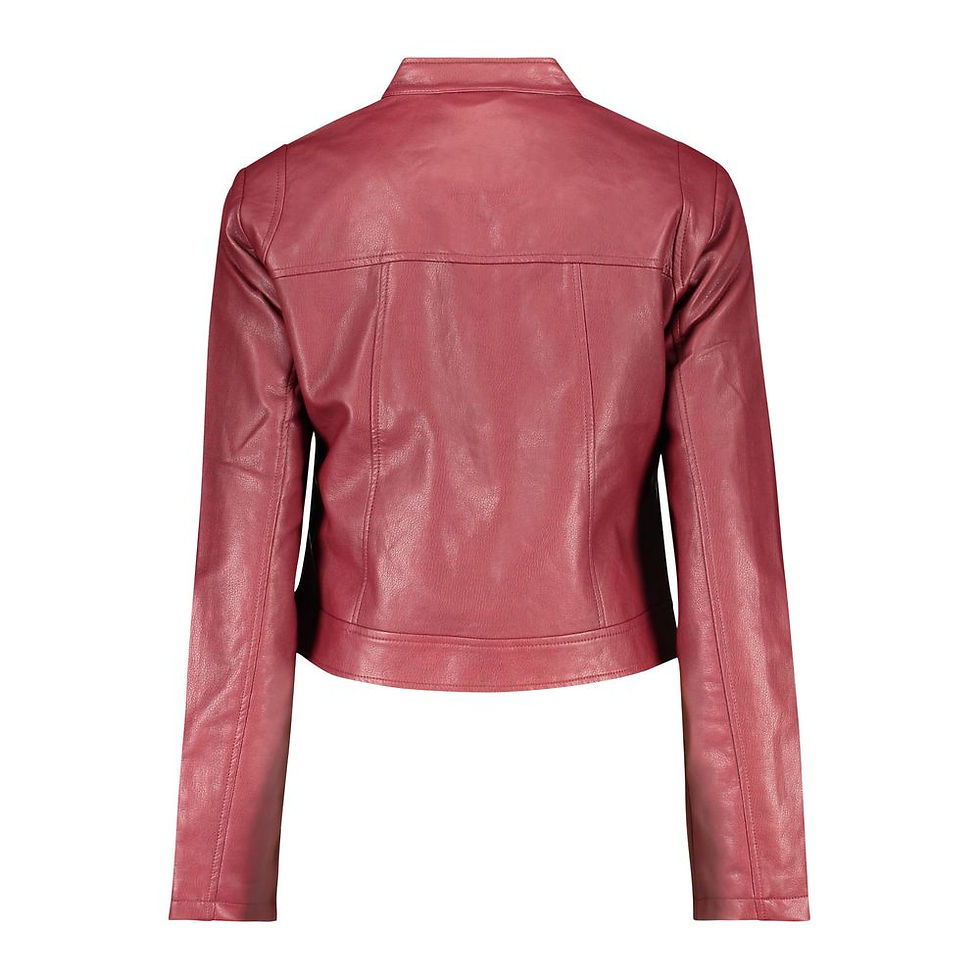 Thumbnail: Desigual Rosso Polyurethane Women Jacket