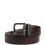 Thumbnail: Dolce & Gabbana Men Brown Classic Leather Metal Buckle Belt
