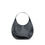 Thumbnail: Courrèges Black Calf Leather Bos Taurus Shoulder Bag