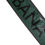 Thumbnail: Dolce & Gabbana Green Black Classic Metal Logo Buckle Belt