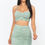 Thumbnail: Ruched Crop Top And Skirt Sets