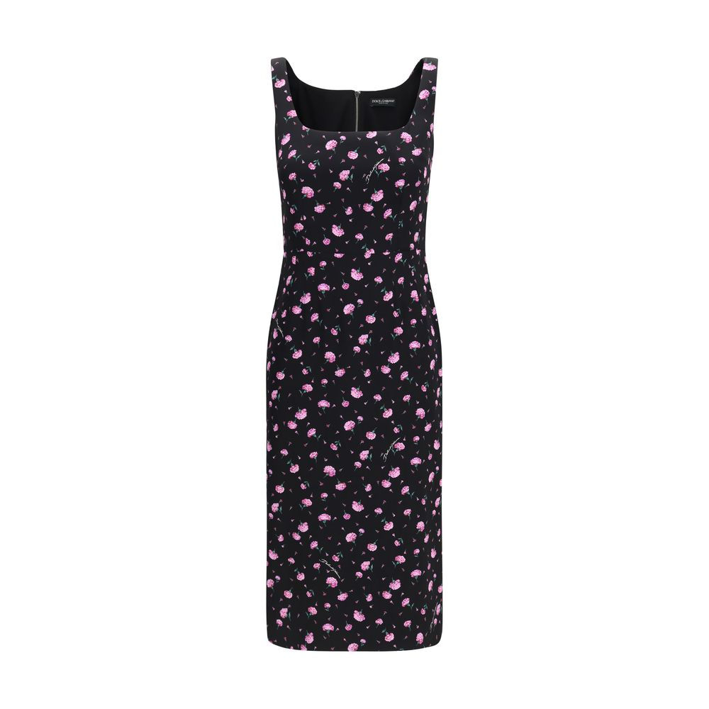 Dolce & Gabbana Multicolor Silk Casual Dress