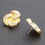 Thumbnail: Metal Gold Dip Earring