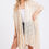 Thumbnail: Distressed Pattern Tassel Kimono