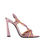 Thumbnail: Saint Laurent Multicolor Calfskin Stiletto Heel Sandals