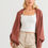 Thumbnail: Batwing Sleeve Open Front Cardigan