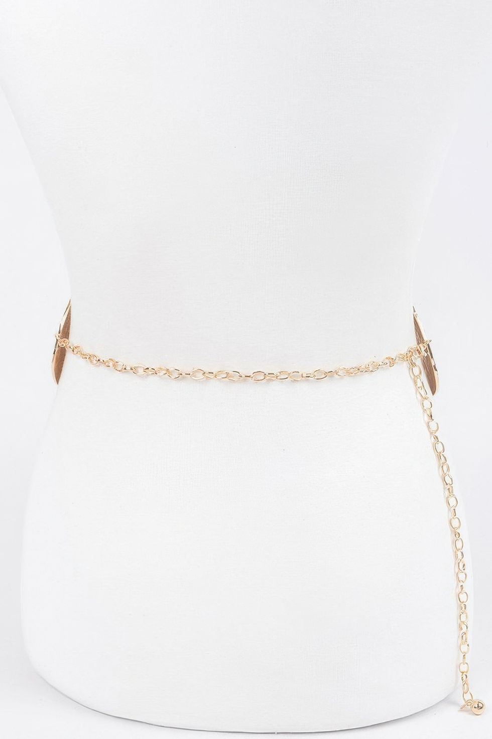 Thumbnail: Iron Circular Plated Plus Size Belt