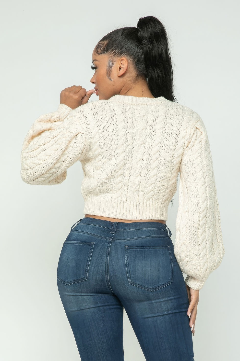 Thumbnail: Cable Pullover Top