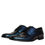 Thumbnail: Dolce & Gabbana Peacock Patent Leather Derby Men Dress Shoes