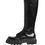 Thumbnail: Dolce & Gabbana Black Leather Knee High Lace Up Boots Shoes