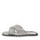 Thumbnail: Dolce & Gabbana Silver Strass Slides Flats Slippers Shoes