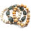 Thumbnail: Semi Precious Stone Wood Bead Bracelet Set