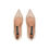 Thumbnail: Sergio Rossi Rose Gold Calfskin High Heel Pumps