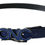 Thumbnail: Costume National Blue Leather Logo Skinny Fashion  Belt