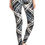 Thumbnail: Yoga Style Banded Lined Tie Dye Printed Knit Legging With High Waist