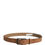 Thumbnail: Dolce & Gabbana Men Brown Leather Classic Metal Buckle Belt